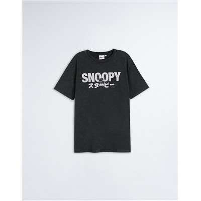 Snoopy' T-shirt, Men, Black