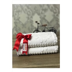 Özdilek Banyo Ayak Havlusu 2'li(Beyaz) 336638