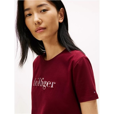 Plaid Hilfiger Logo T-Shirt