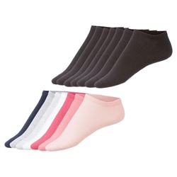 ESMARA® Sneakersocken Damen, 7 Paar, mit Baumwolle