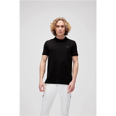 Bad Bear, Erkek Siyah Polo Yaka T-shirt 21.01.07.043-c01