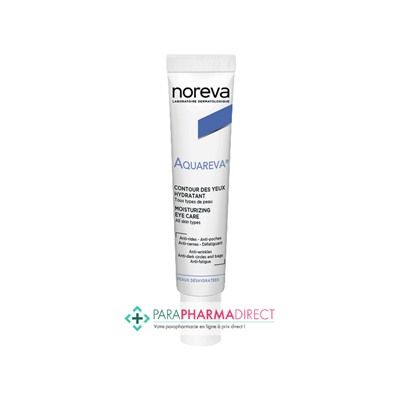 Noreva Aquareva Contour des Yeux Hydratant Peaux Déshydratées 15ml
