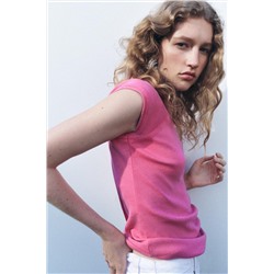 FADED COTTON T-SHIRT