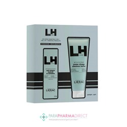 Lierac Homme Coffret Gel Hydratant Energisant 50ml + Gel Douche Intégral 200ml Offert