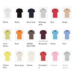 Slim fit short sleeve pima cotton t-shirt