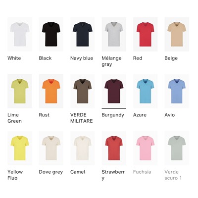 Slim fit short sleeve pima cotton t-shirt