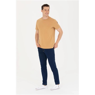 Erkek Lacivert Jean Pantolon