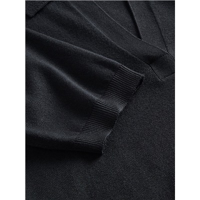 Oberteil im Polo-Stil aus Jersey