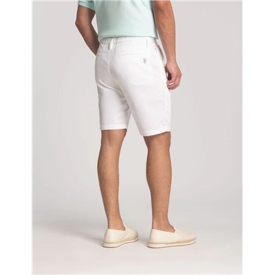 STRETCH TWILL SHORTS WITH COMFORT BAND