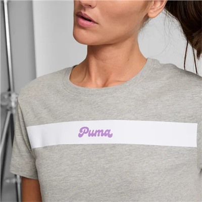 PUMA Upfront Line Logo Women's Tee