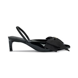 KARL LAGERFELD PARIS Women's Sharla Bow Slingback Pumps