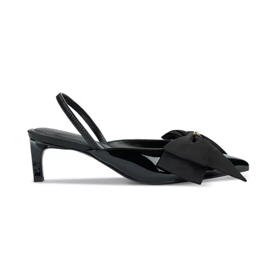 KARL LAGERFELD PARIS Women's Sharla Bow Slingback Pumps