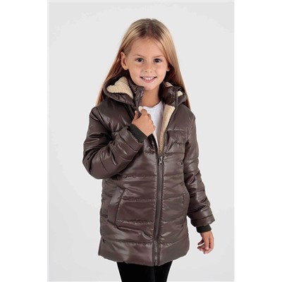 AHENGİM Kids Kız Mont Içi Welsoftlu Kız Mont Ak2236 1-2-10001170