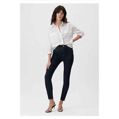 MaviSerenay Koyu Gold Premium Jean Pantolon 100980-82996