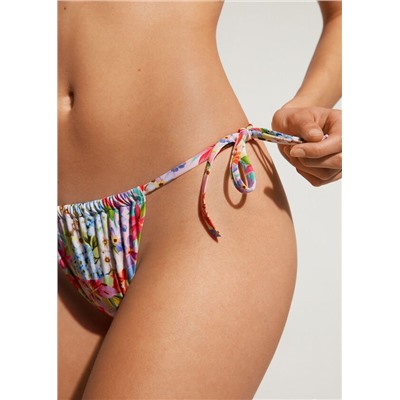 Brazilian-Bikinihose mit schmalen Bändchen Minorca Eco