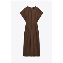 ZW COLLECTION PLEATED MIDI DRESS