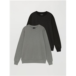 PACK OF 2 BASIC SWEATSHIRTS