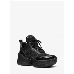 Olympia Crystal Embellished Trainer