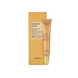 TONYMOLY INTENSE CARE Gold 24K Snail Eye Cream Крем для кожи вокруг глаз с муцином улитки и коллоидным золотом 30мл