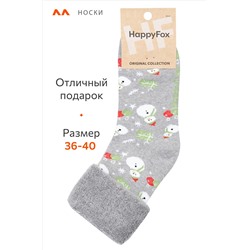 Махровые носки Happyfox