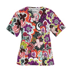 UA Peace And Prosperity Scrub Top