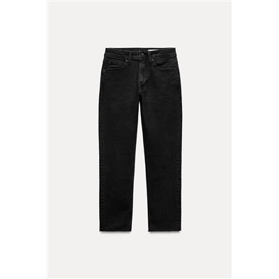 ZW COLLECTION RELAXED SLIM FIT MID-RISE JEANS