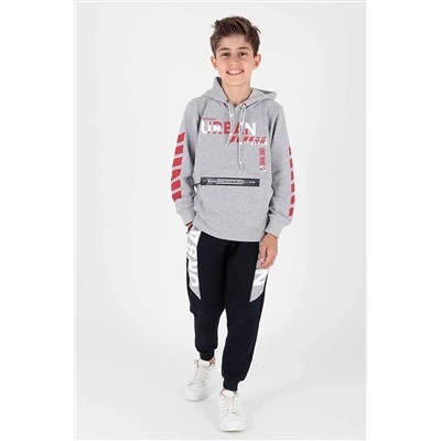 AHENGİM Kids Ak15496 Erkek Urban Bask. Eşofman Takım 1-2-10001085