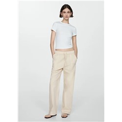 Pantalón algodón cintura elástica