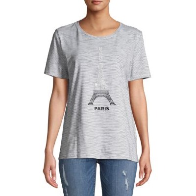 Karl Lagerfeld Paris Graphic Stretch Tee