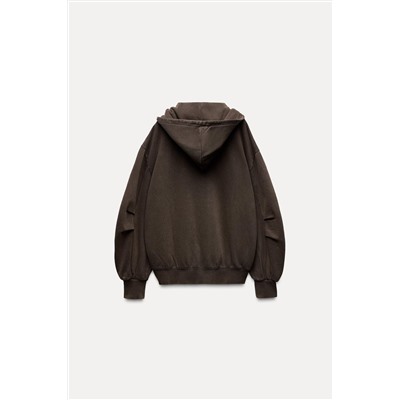 OVERSIZE ZIP-UP HOODIE