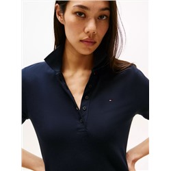 Stretch-Cotton Regular Fit Polo Dress
