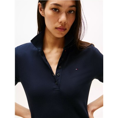 Stretch-Cotton Regular Fit Polo Dress