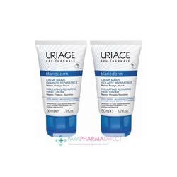 Uriage Bariéderm Crème Mains Isolante Réparatrice 2x50mlLot  × 2