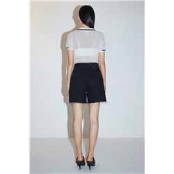 Top de lana Blanco