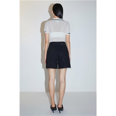 Top de lana Blanco