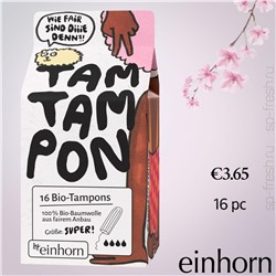 Tampons Bio Super, 16 St