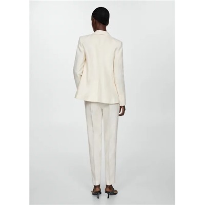 Pantalón traje lino