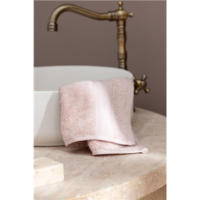 Martha Yüz Havlusu (TENCEL™) - Pudra - 50x80 cm