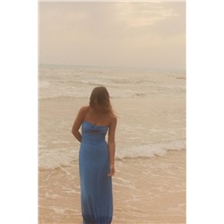 CUT-OUT STRAPLESS DRESS