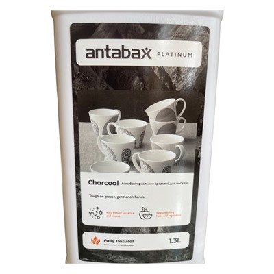 Посудомоющее средство ЧЕРНЫЙ УГОЛЬ Antabax 1,3 л