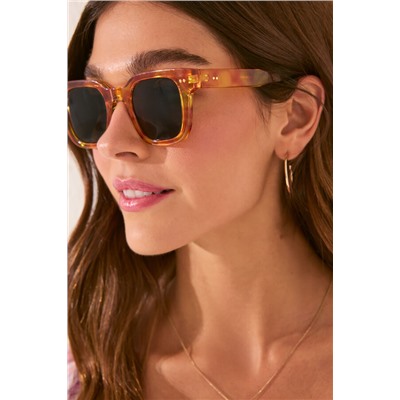 Gafas de sol con funda estampada