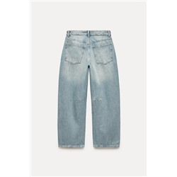TRF BAGGY BALLOON MID-RISE JEANS