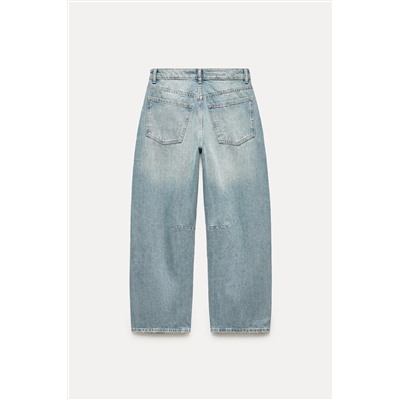 TRF BAGGY BALLOON MID-RISE JEANS