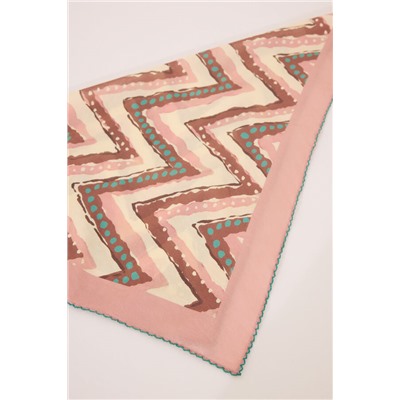 Pañuelo print tribal multicolor