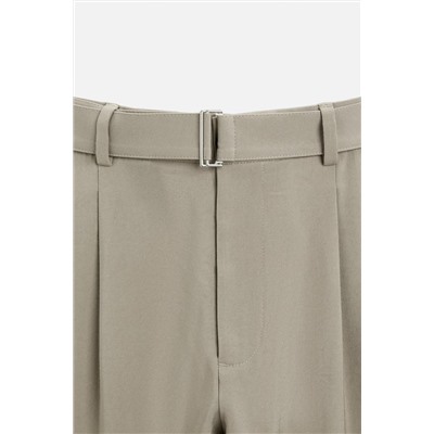 PANTALÓN PLIEGUES CINTURÓN