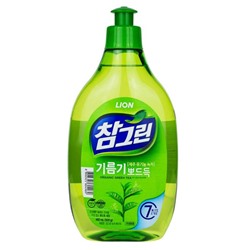 LION CHARMGREEN Средство для мытья посуды, овощей и фруктов (зеленый чай) 500г