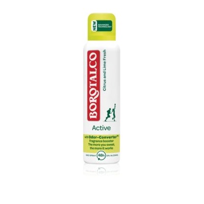 BorotalcoActive Citrus & Lime Deodorant Spray 48 Std.
