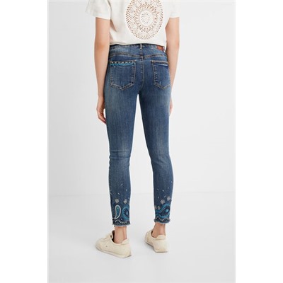 Pantalón vaquero skinny tobillero