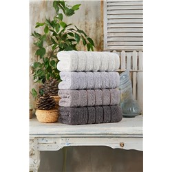 TABEA HOME Fluffy Havlu Seti 4'lü 50x90cm FLUFFYHS