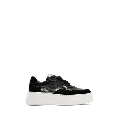 Derimod Kadın Deri Kalın Tabanlı Sneaker 23WFD370814